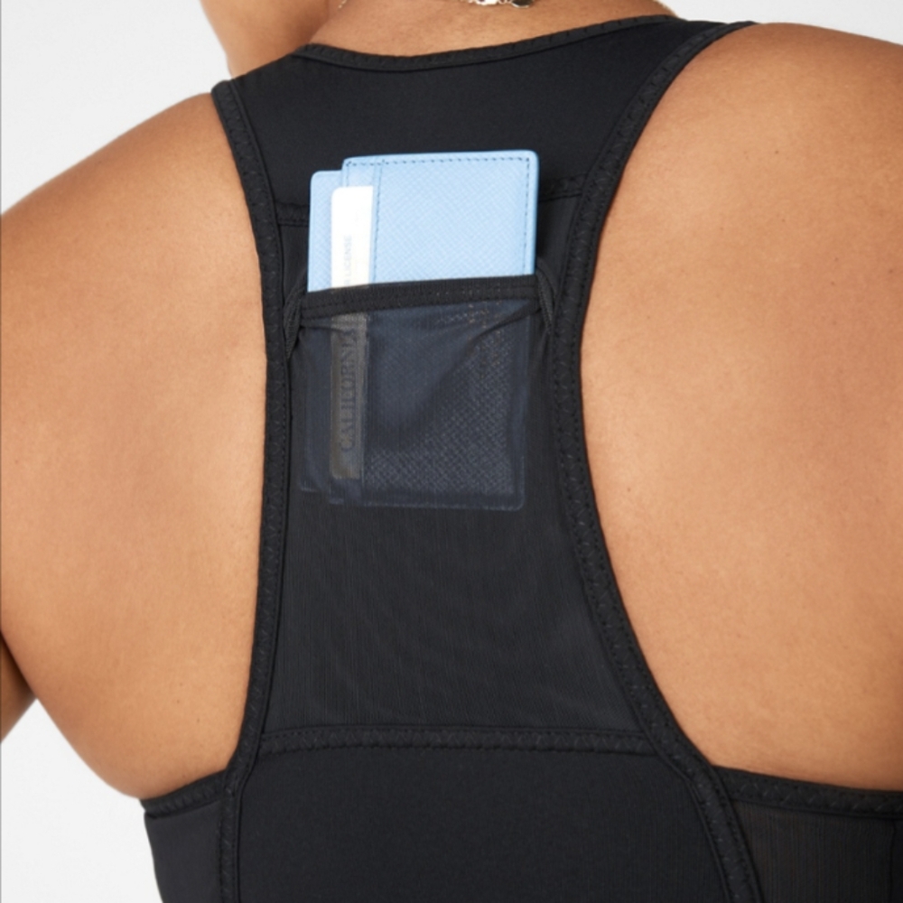 Fabletics Black Sports Bra - Picture 3 of 15